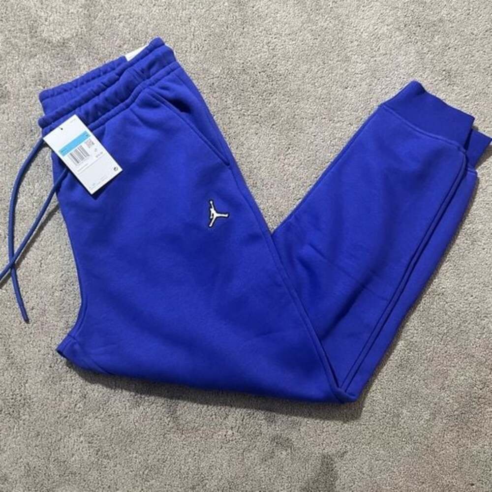 Nike Air Jordan MJ Jumpman Fleece Jogger Pants Purple DQ7340-432 Men's